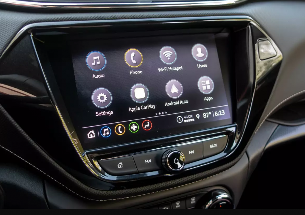 2022 Chevy Trailblazer Infotainment Syste