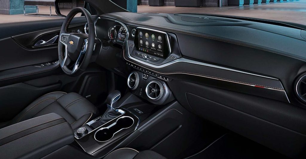 2022 Chevrolet Blazer Newly Redesigned Interior