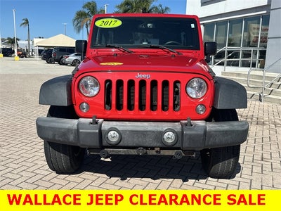 2017 Jeep Wrangler Unlimited Sport