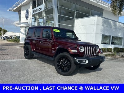 2021 Jeep Wrangler Unlimited Sahara 4xe
