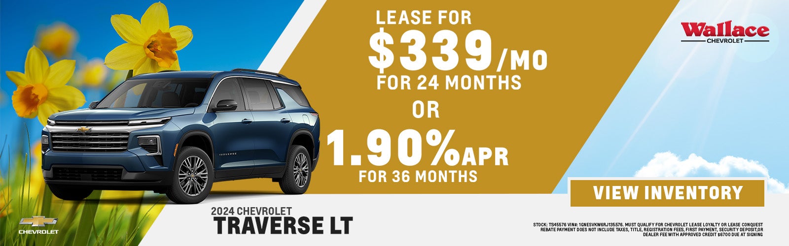 Chevy Traverse Special Offer