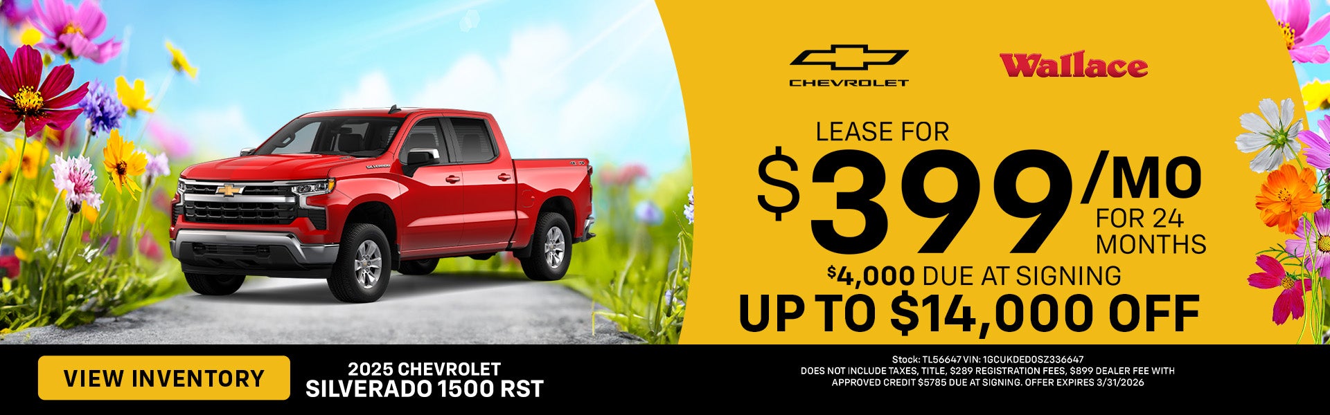 Silverado Special Offer