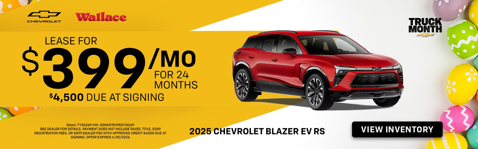 Chevy Blazer EV Special Offer