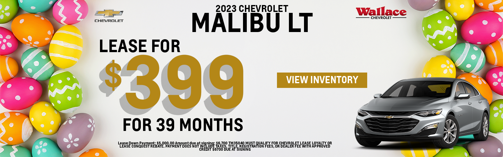 Chevy Malibu Special Offer