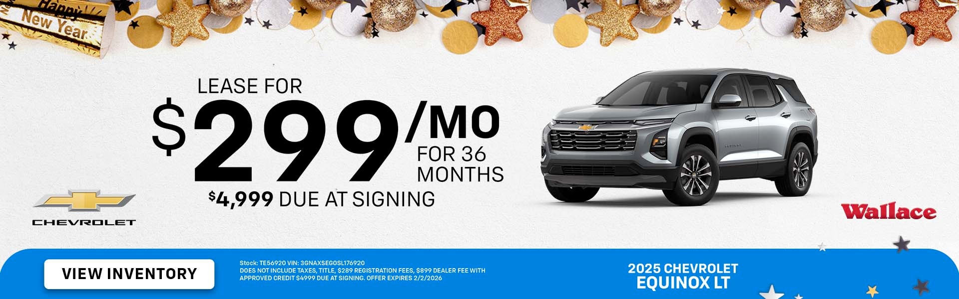 Chevy Equinox Special Offer