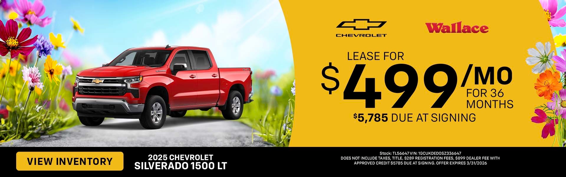 Silverado Special Offer