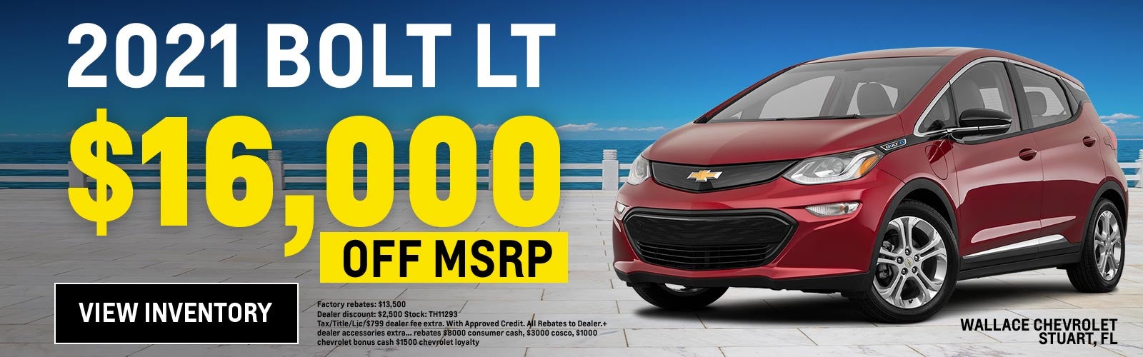 2021 Chevy Bolt Special Offer