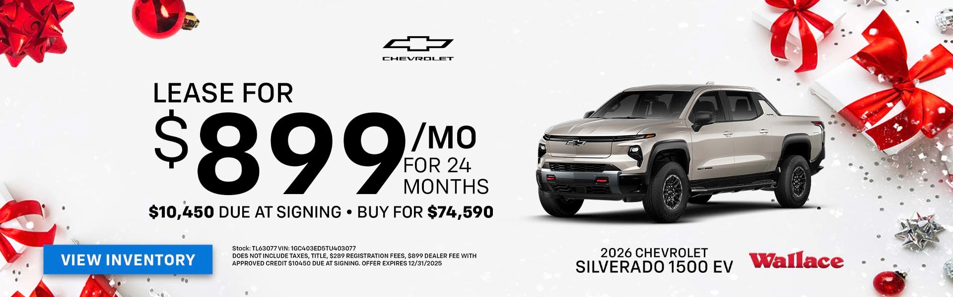Silverado EV 1500 Special Offer