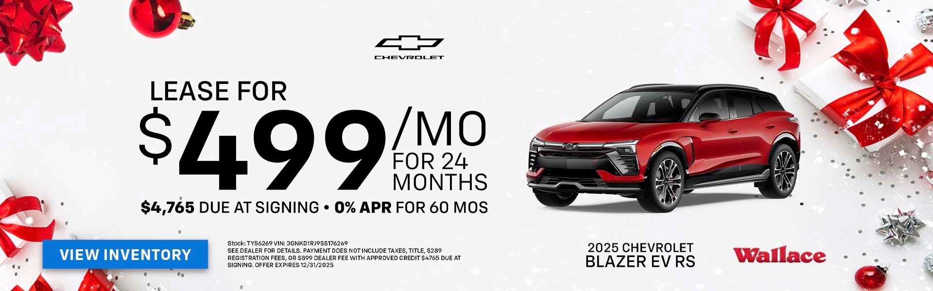 Chevy Blazer EV Special Offer