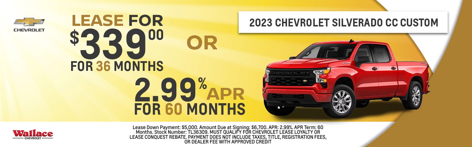 Chevy Silverado Custom Special Offer
